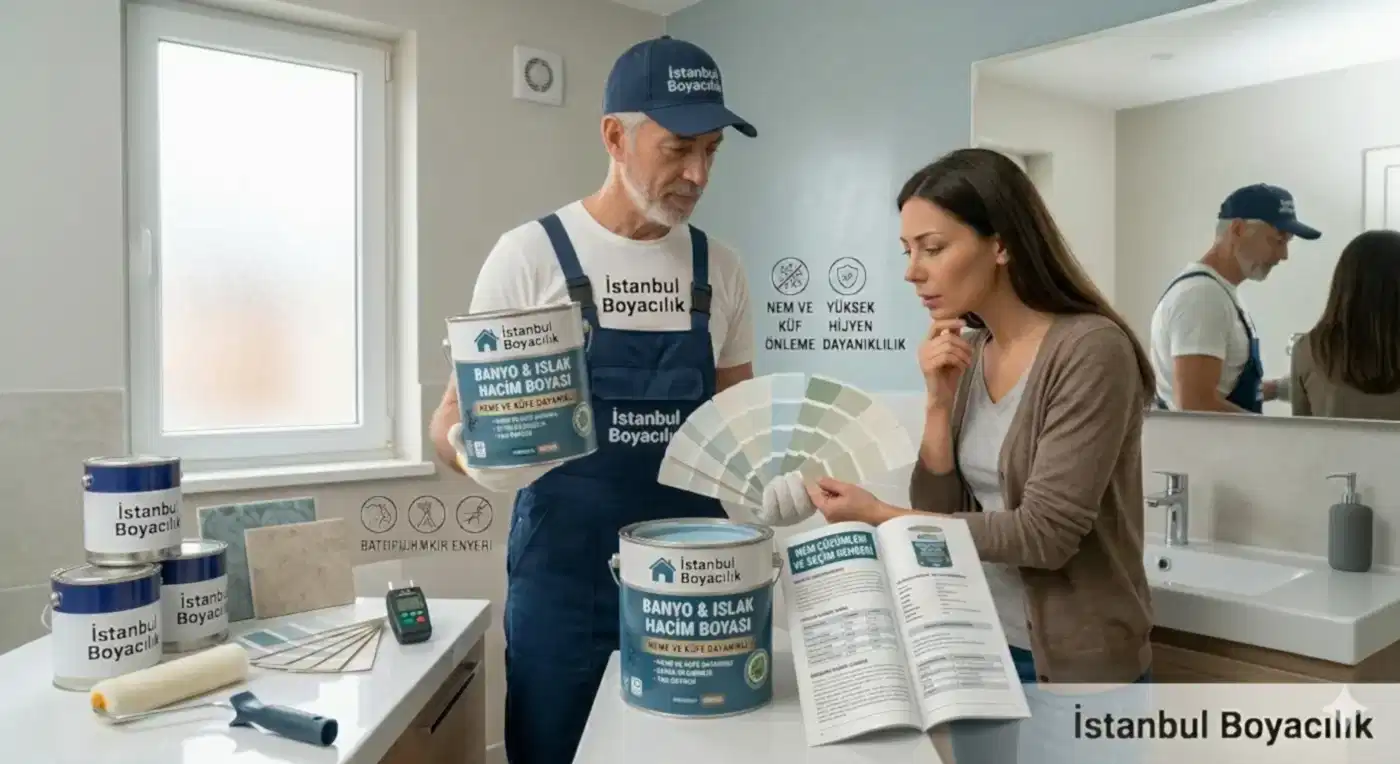 Banyo boyası seçimi için nem dayanımlı boya önerileri