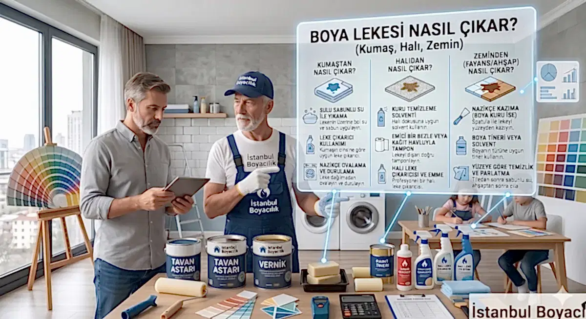 Boya lekesi çıkarma yöntemleri