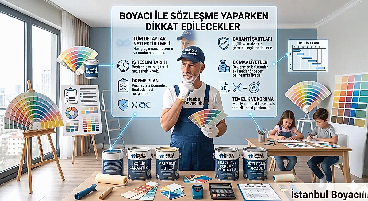 Boyacı sözleşme dikkat noktaları