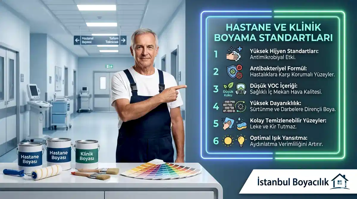 Hastane klinik boyama standartları