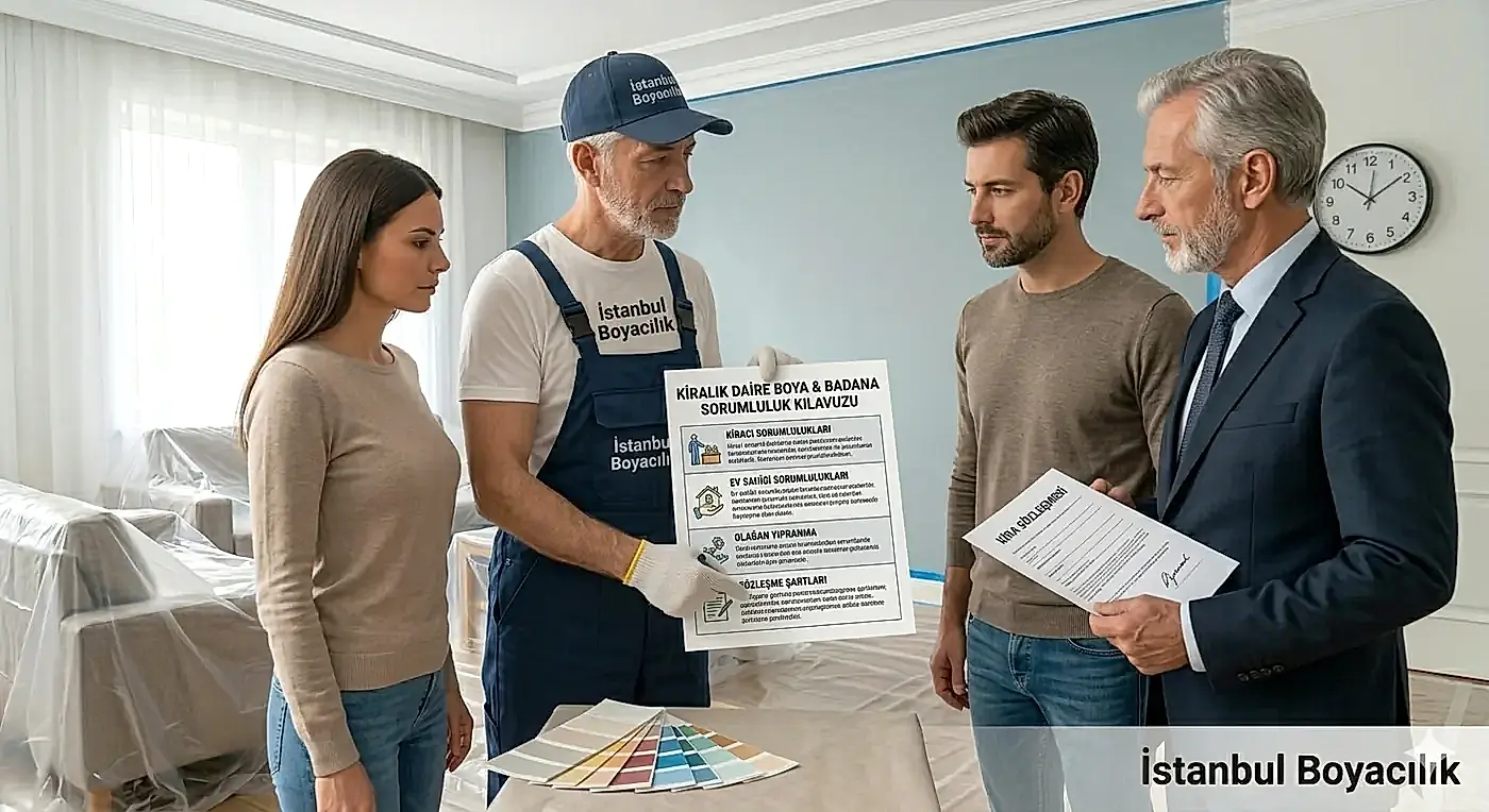 Kiralık ev boyama masrafı kiracı mı ev sahibi mi öder rehberi